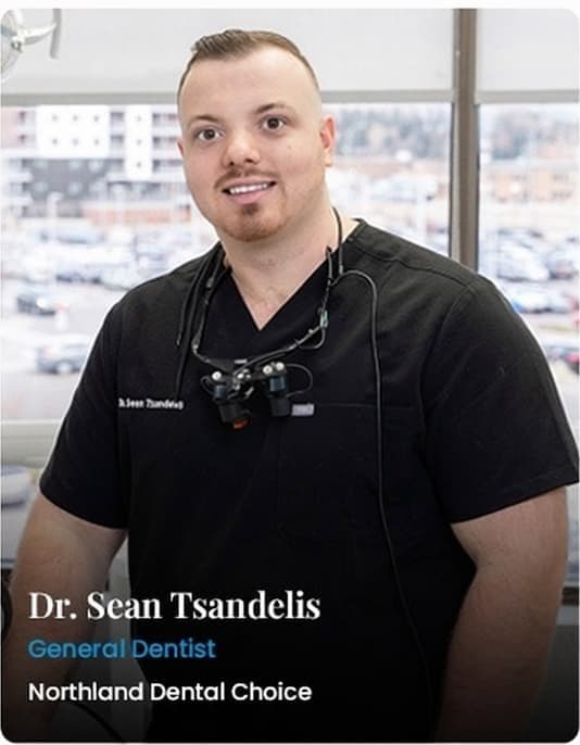 Dr. Sean Tsandelis, General dentist at Northland Dental Choice