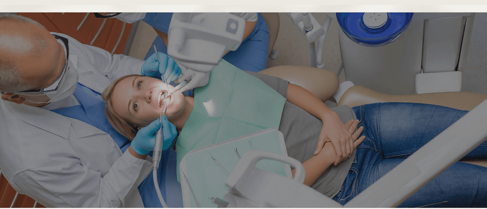 A Dental Choice dentist treating a patient